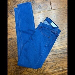 Rag & bone high rise skinny denim jeans